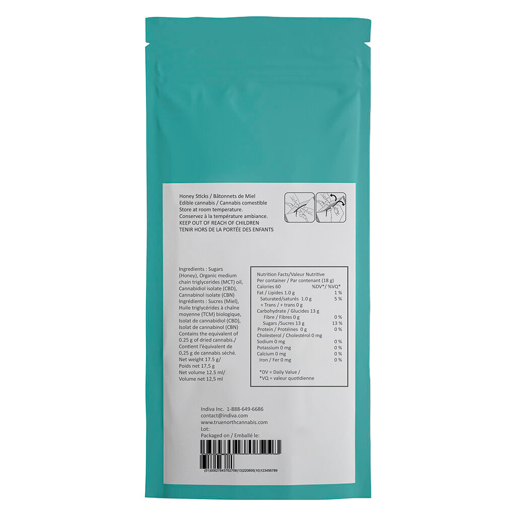 CBN:CBD 1:4 Honey Sticks - 