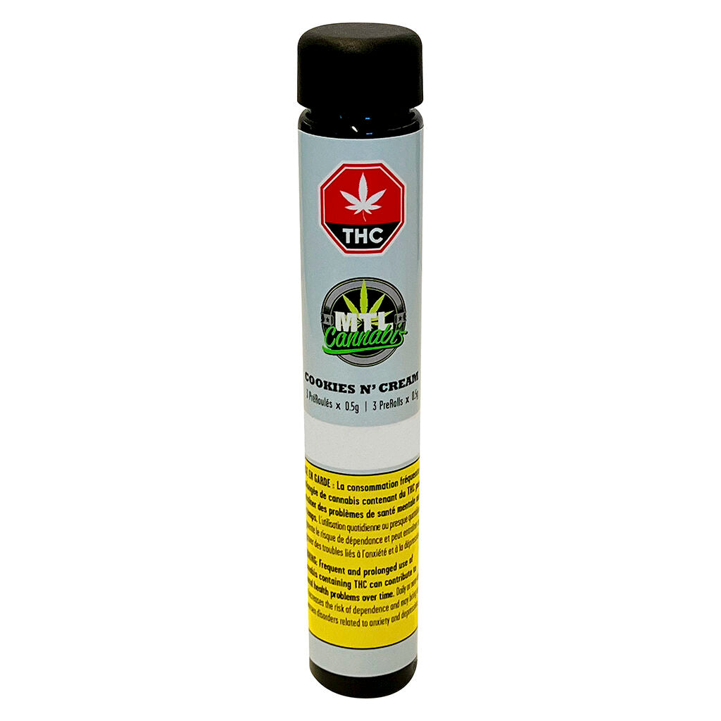 Cookies N' Cream Pre-Rolls - 