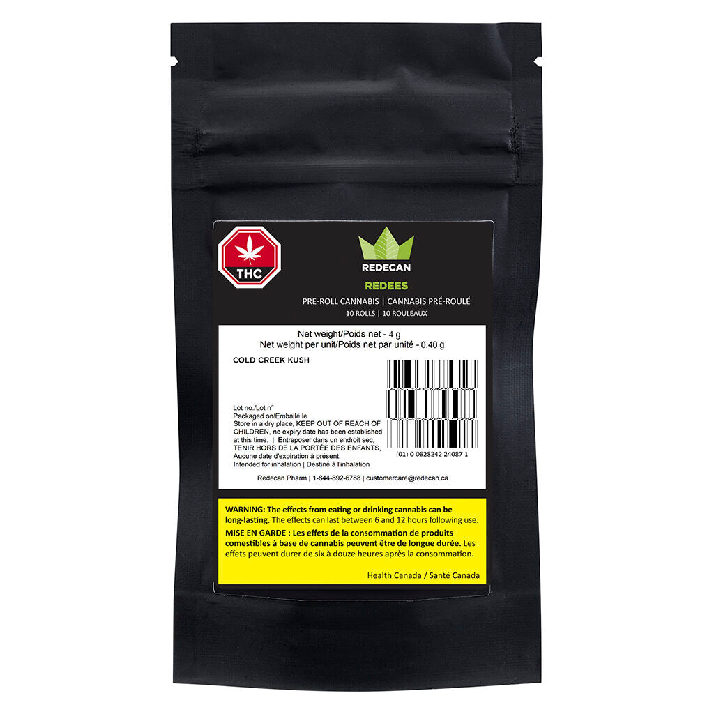 Cold Creek Kush Redees Pre-Roll - 