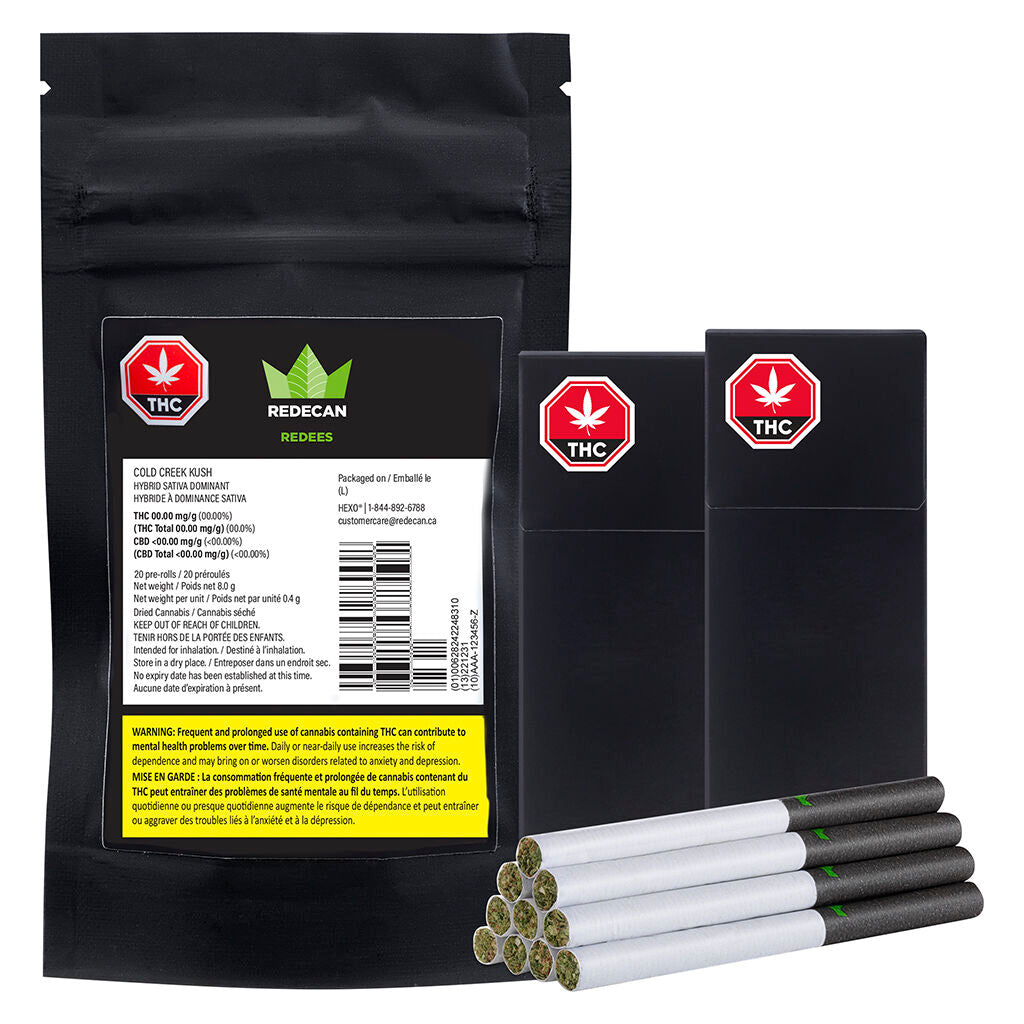 Cold Creek Kush Redees Pre-Roll - 