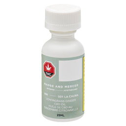 Photo MM 001 LA CALMA LEMONGRASS GINGER CBD OIL
