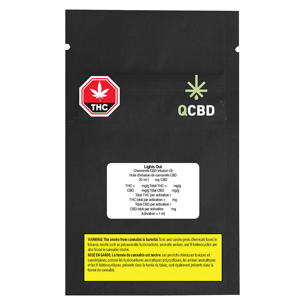 Lights Out Chamomile CBD Infusion Oil - 