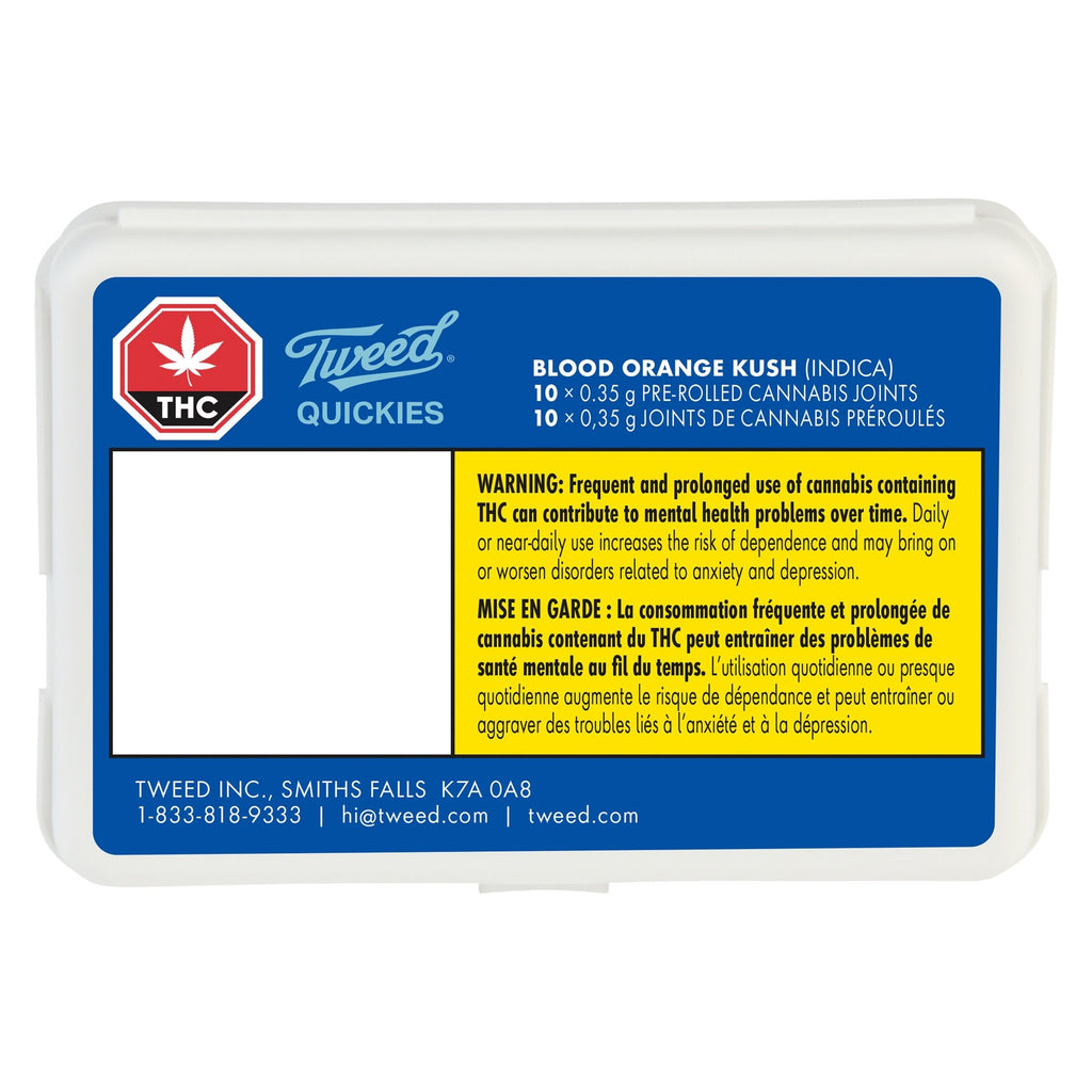 Quickies Blood Orange Kush Pre-Roll - 