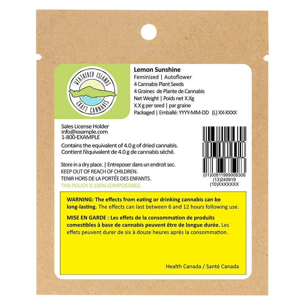 Lemon Sunshine Feminized Seeds - 