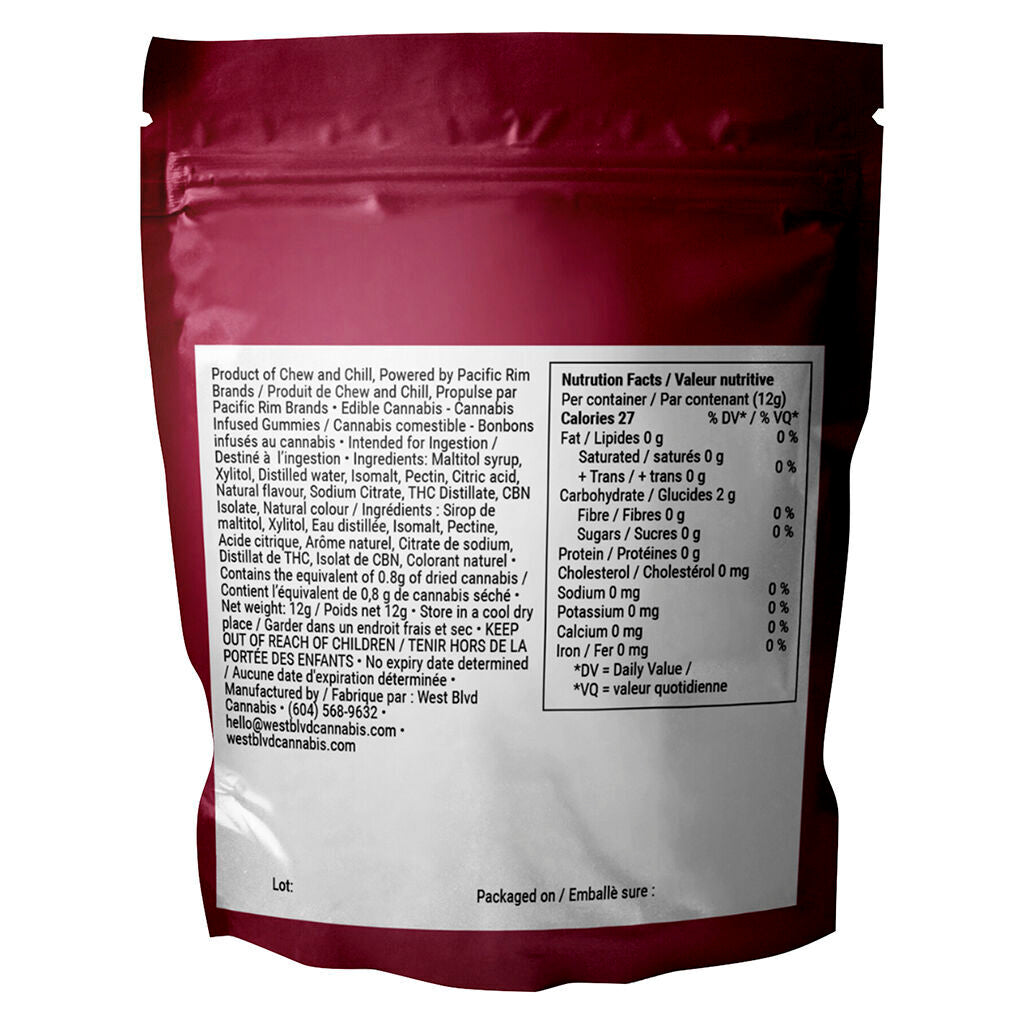 Sugar-free Black Cherry CBN - 