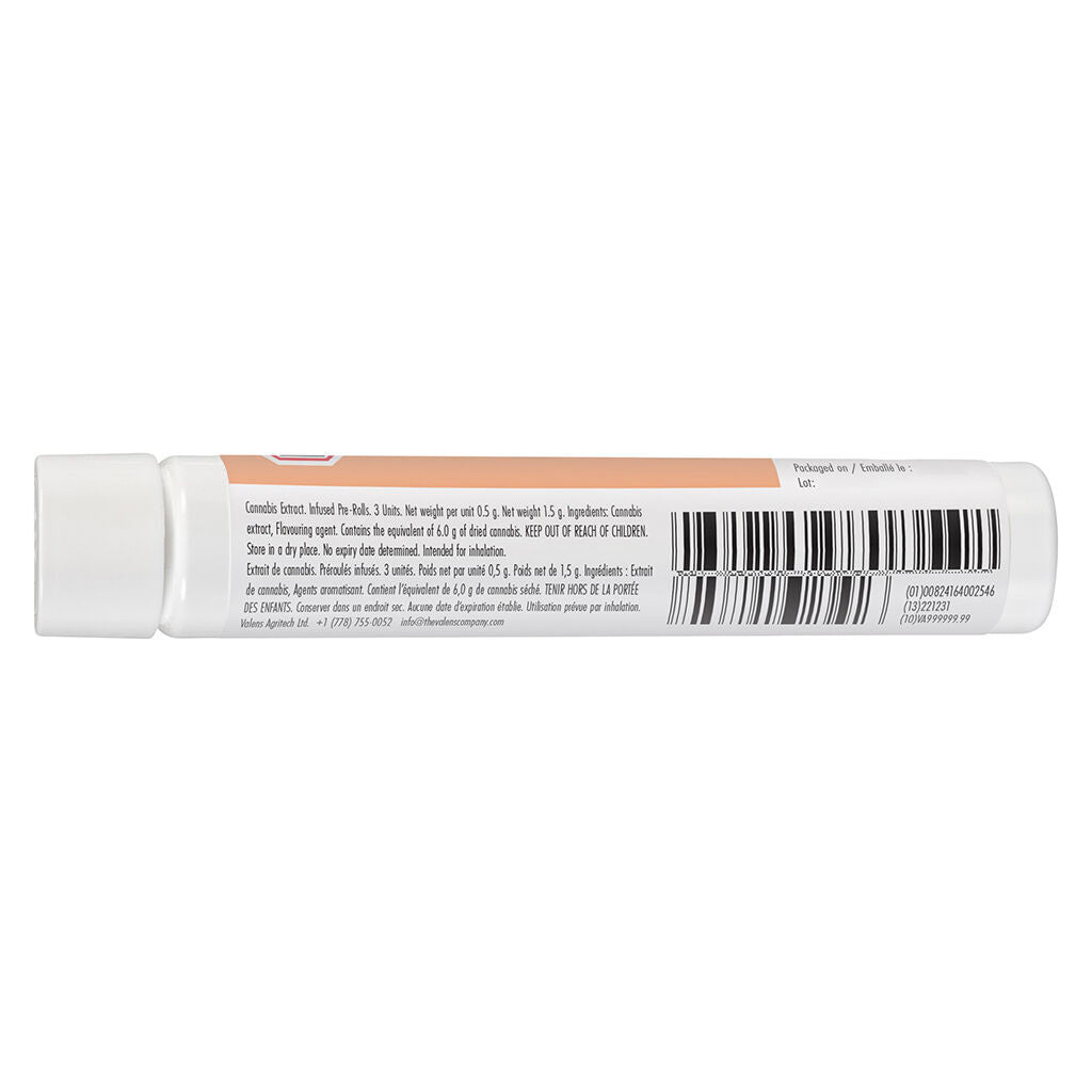 Juicy Js Peach Terp Infused Pre-Roll - 