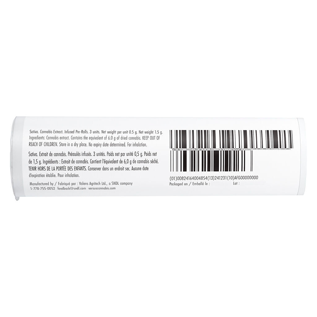 BC Green Crk Shatter Infused Pre-roll - 