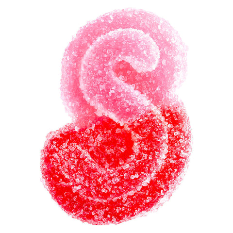 Photo Fully Blasted Strawberry Watermelon 1:1 CBG THC Gummy