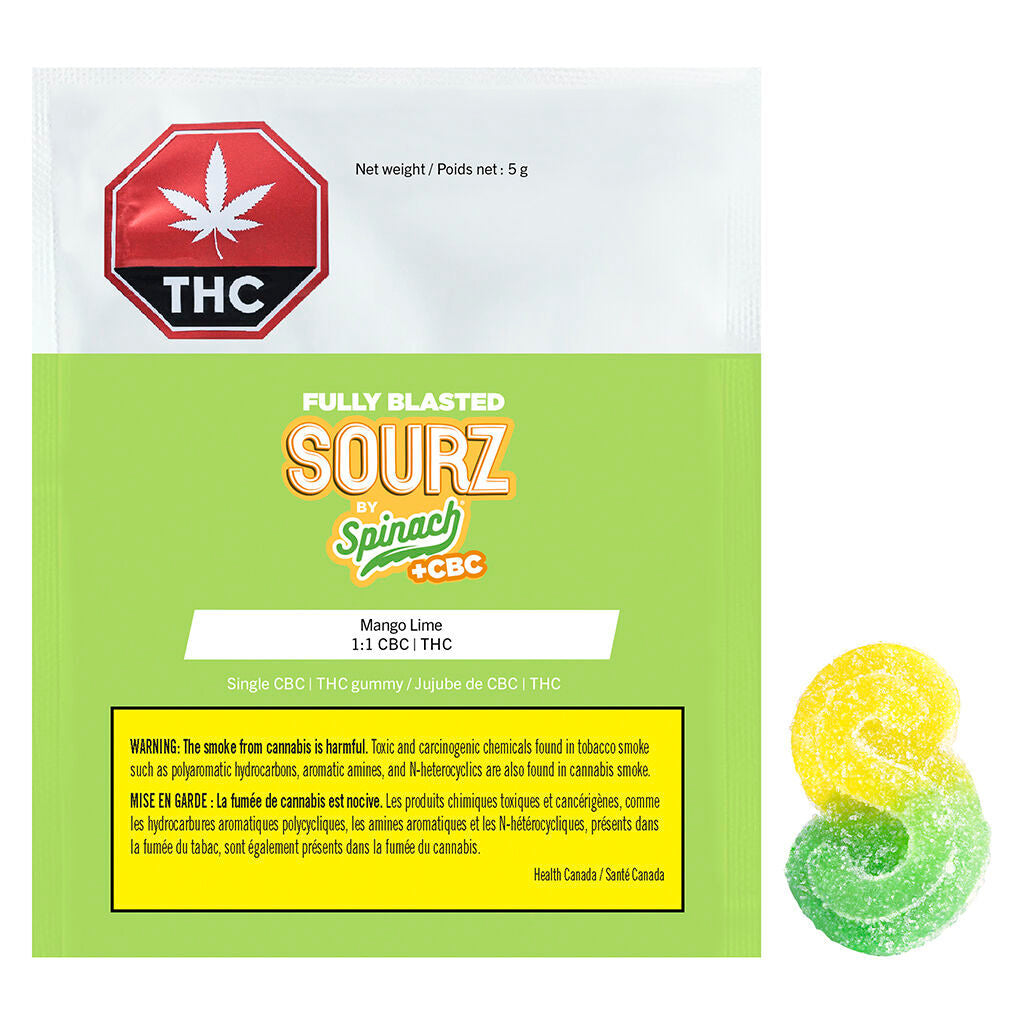 Fully Blasted Mango Lime1:1 CBC THC - 