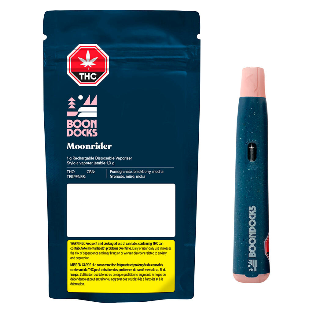 Moonrider THC with CBN Blackberry & Hazelnut All-in-One - 