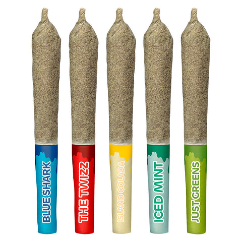 Photo Five Of Diamonds - Liquid Diamond Double Infused Pre-Roll