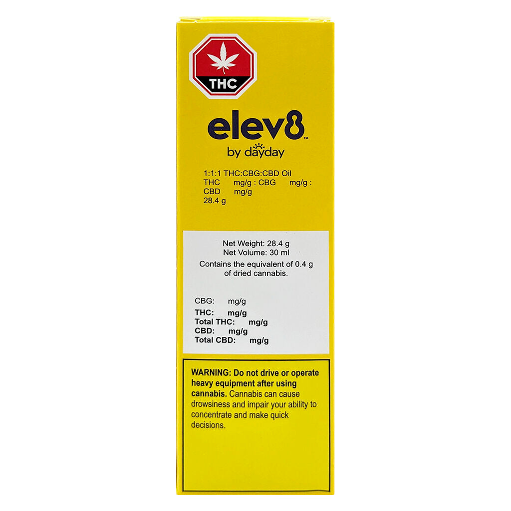 1:1:1 THC:CBG:CBD Oil - 