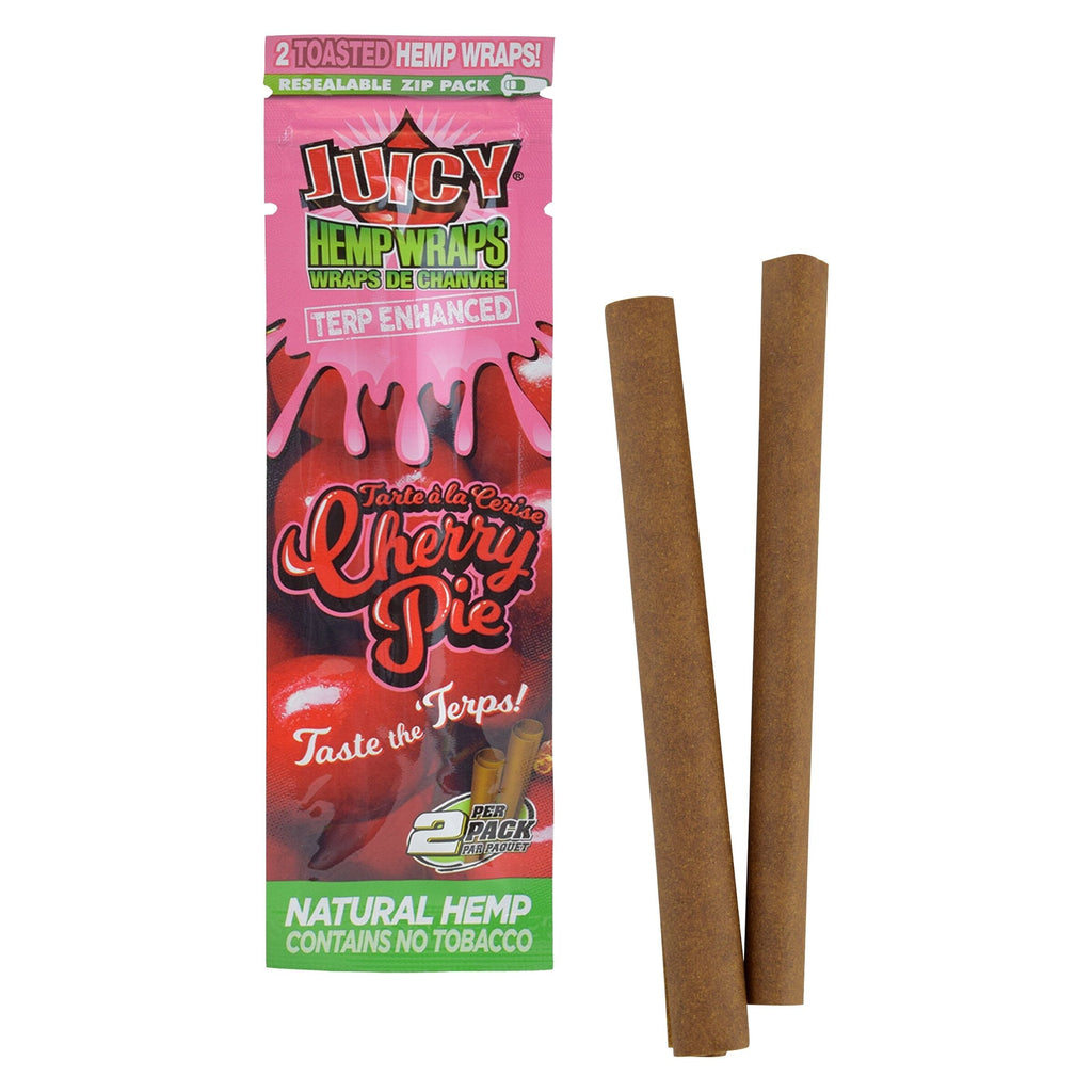 Terp-Enhanced Cherry Pie Hemp Wraps - 