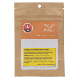 Photo BC Guava Gas Live Rosin 510 Thread Cartridge