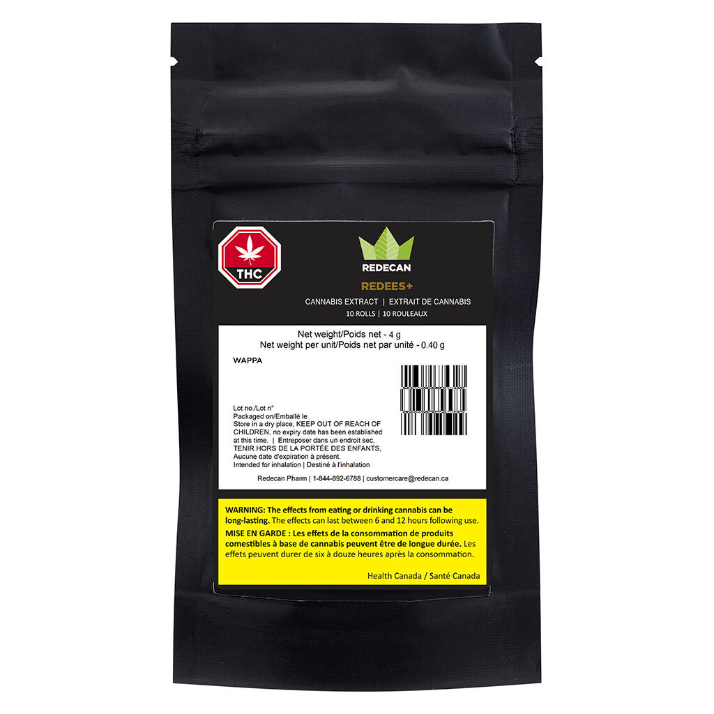 Wappa Redees+ Infused Pre-Roll - 