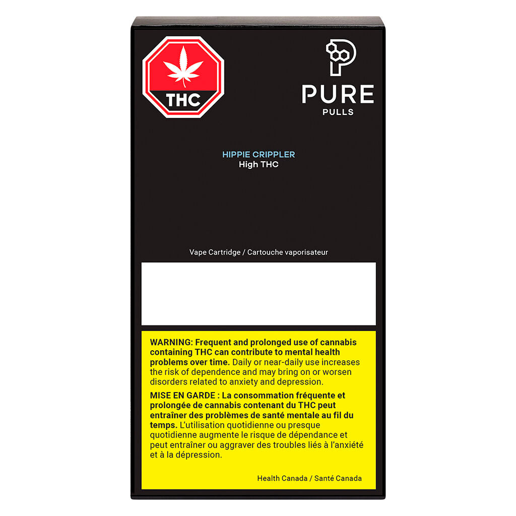 Pure Pulls High THC Hippie Crippler 510 Thread Cartridge - 