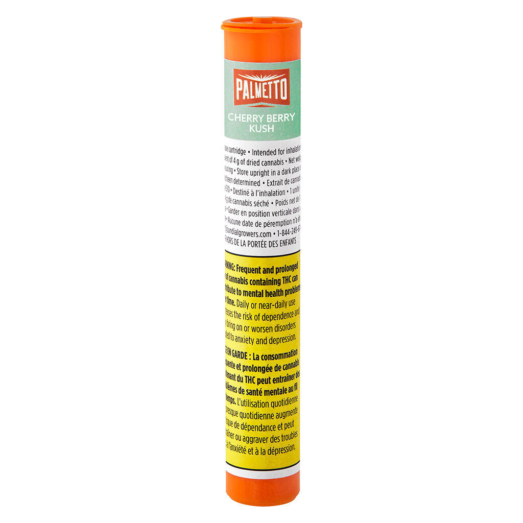 Cherry Berry Kush Distillate 510 Thread Cartridge - 