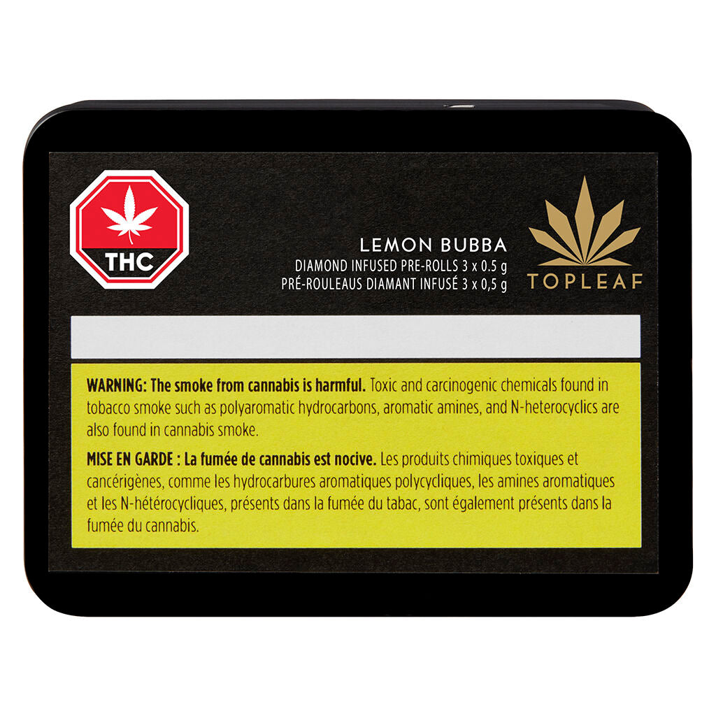 Lemon Bubba Diamond Double Infused Pre-Roll - 