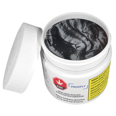 Photo Natural Charcoal CBD Face Mask